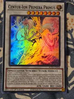 Centur-Ion Primera Primus ROTA-EN038 1st Edition Super Rare Yugioh - Image 2