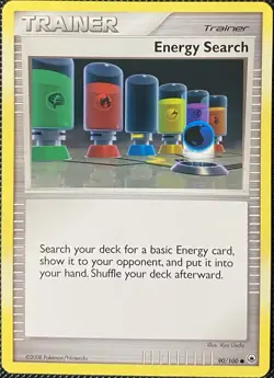 Energy Search 90/100 Majestic Dawn Regular - Pokemon Card - Image 1