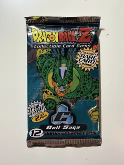 Dragon Ball Z Cell Saga Foil Rare Pack 12 Cards - Image 1