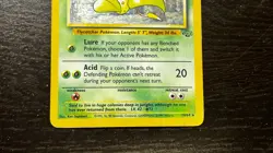POKEMON TCG - ENGLISH JUNGLE SET VICTREEBEL 14/64 HOLO RARE CARD MP - Image 5