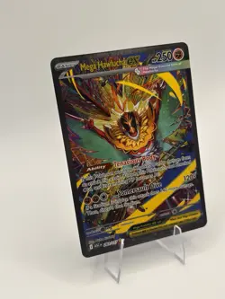 Pokemon Mega Hawlucha EX Full Art Holo 250 HP Card 283/217 Ascended Heroes - Image 3