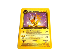Team Rocket First Edition Dark Jolteon #38 Vintage Pokemon Card - Image 1