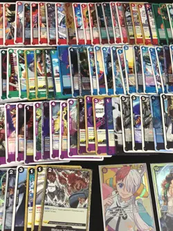 English OP02 (COMPLETE SET 122 CARDS NM) One Piece Paramount War CCG LOT Holo - Image 5