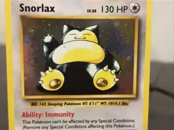 Pokemon Snorlax XY179 Holo Black Star Promo TCG Card 2016 LP - Image 3