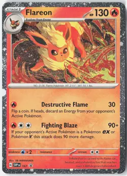 Flareon - (Cosmos Holo) Holo Promo SV: Scarlet & Violet Promo Cards 167 NM - Image 1