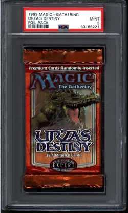 Urza's Destiny Booster Pack English Graded PSA 9 MTG Magic #63166221 - Image 1