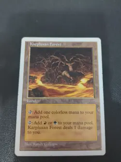 MTG - 5th Edition - Karplusan Forest MP. - Image 1