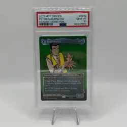 2025 MTG MARVEL'S SPIDER-MAN #0232 AMAZING SPIDER-MAN/PETER PARKER PSA 10 - Image 1