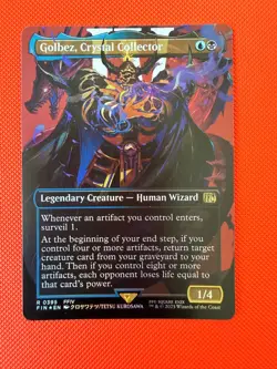 Golbez, Crystal Collector (Borderless) Foil R FINAL FANTASY 395 NM - Image 1
