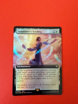Summoner's Sending (Extended Art) Foil R Commander: FINAL FANTASY 109 NM - Image 1