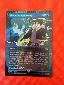 Memories Returning (Borderless) Foil R FINAL FANTASY 331 NM - Image 1