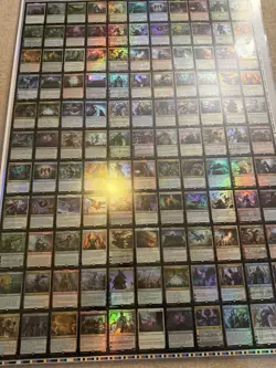 MTG - Magic War of the Spark Foil Uncut Sheet, All Rares & Mythics Rares! - Image 2