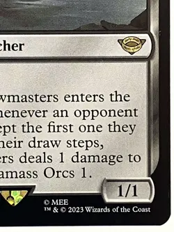 Orcish Bowmasters NM Lord of the Rings: Tales of Middle-Earth 0103 MTG Regular - Image 4