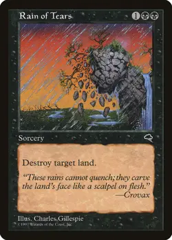 Rain of Tears Tempest MTG NM - Image 1