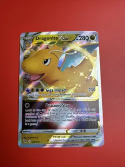 Dragonite VSTAR 050/078 Ultra Rare Holofoil Pokemon GO Pokemon - Image 1