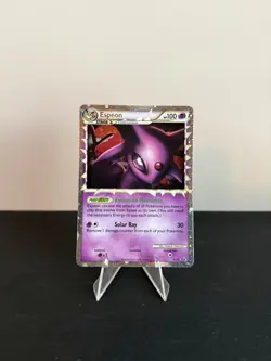 Pokemon TCG Espeon (Prime) 81/90 Undaunted Ultra Rare Holo 2010 - NM - Image 1
