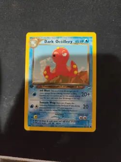 Pokemon TCG Dark Octillery 62/105 Neo Destiny 1st Edition NM- - Image 1