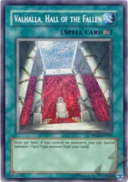Yugioh! LP Valhalla, Hall of the Fallen - PP02-EN020 - Secret Rare - Unlimited E - Image 1