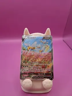 Pokemon TCG Astral Radiance Beedrill V 161/189 Ultra Rare Holo English - Image 2