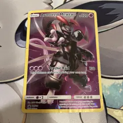 Pokemon TCG- Armored Mewtwo SM228 Black Star Promo Sun & Moon 2019 HP - Image 3