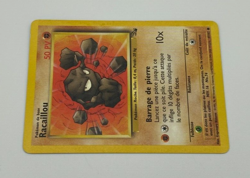 Pokemon Trading Card Game TCG Fossil French Geodude 47/62 - Image 3