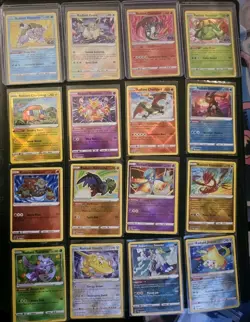 16 Radiant Rare Full Set Complete Pokemon Collection Charizard Greninja Eevee NM - Image 1
