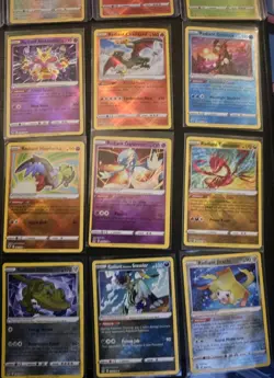16 Radiant Rare Full Set Complete Pokemon Collection Charizard Greninja Eevee NM - Image 4