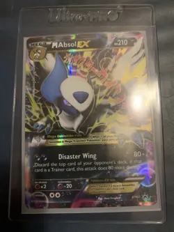 Pokemon M Absol EX Mega Evolution Promo Holo XY63 XY 210 HP 80+ Attack English - Image 1