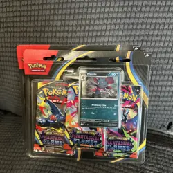 Pokemon TCG: Phantasmal Flames Weavile 3-Pack Blister Box Set - Image 2