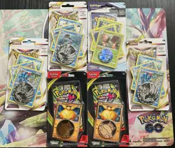 Pokemon Checklane Blister Packs Lot of 6 - Perfect Order, Astral, and Chilling - Image 1
