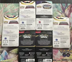 Pokemon Checklane Blister Packs Lot of 6 - Perfect Order, Astral, and Chilling - Image 2