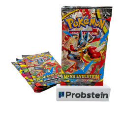 Lot of (4) Pokemon TCG Mega Evolution Base SET ME01 Booster Packs SEALED - Image 1
