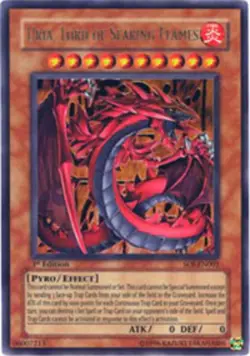 Yugioh! LP Uria, Lord of Searing Flames - SOI-EN001 - Ultra Rare - 1st Edition L - Image 1