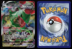 Rayquaza VMAX 101/159 Holo VMAX Rare Crown Zenith Pokemon NM - Image 3