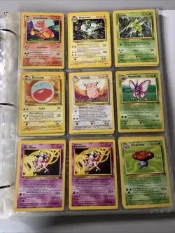 Pokemon TCG Vintage Binder Lot - Base Set, Jungle, E-Reader, Neo & Gym Sets - Image 3