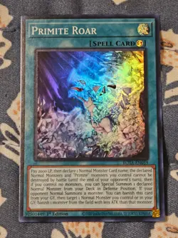 Primite Roar Super Rare - 1st Edition ROTA-EN059 Yugioh - Image 1