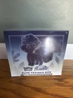 Pokemon Sword & Shield Silver Tempest Elite Trainer Box TCG English 2022 - Image 1