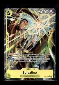 One Piece Adventure On Kami’s Island Borsalino EB04-058 SR OP15 English - Image 1