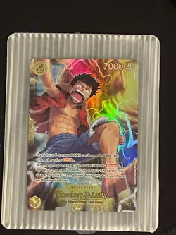 Monkey.D.Luffy (OP15-119) OP15-119 Adventure on Kami's Island Foil SEC One Piece - Image 2