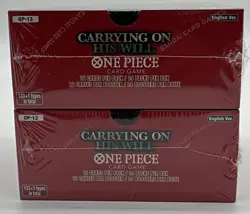 Lot of (2) One Piece TCG OP-13 Carrying On His Will Booster Boxes SEALED EN - Image 5