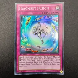 YuGiOh Fragment Fusion HA07-EN028 Super Rare 1st Edition NM - Image 1