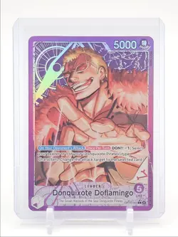 DONQUIXOTE DOFLAMINGO 2026 ONE PIECE AZURE SEA'S 7 LEADER ALT ART 060 Q1048 - Image 1