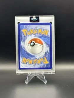 CUSTOM DISPLAY CARD ANCIENT BLASTOISE ART CARD! Fractal Glass Holo NON-TCG - Image 2