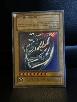 BLUE EYES WHITE DRAGON ULTRA RARE SDK-001 ORIGINAL YUGIOH! LP - Image 4