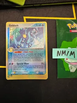 Pokemon Card Golduck EX Sandstorm E Series Reverse Holo 17/100 125 💎NM💎 - Image 1