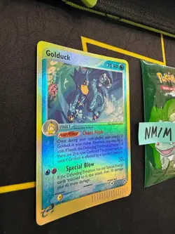 Pokemon Card Golduck EX Sandstorm E Series Reverse Holo 17/100 125 💎NM💎 - Image 3