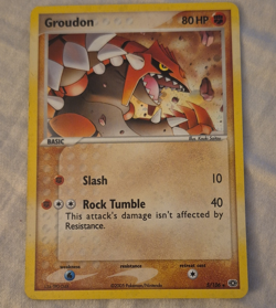 Groudon Rare Holo 5/106 Pokemon Card - Image 1