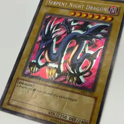Serpent Night Dragon MRL-103 Secret Rare Original Print Yugioh TCG - MP/HP - Image 2