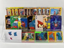 Pokemon Lot of Cards and Stickers All Gible #443 Gible Pokemon Lot of 22 - Image 2