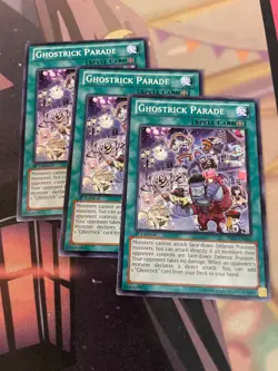 YUGIOH - GHOSTRICK PARADE X3 - COMMON - PRIO - 1ST/UNLIMITED - NM - Image 1
